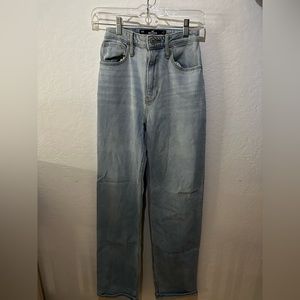 ultra high rise dad jean